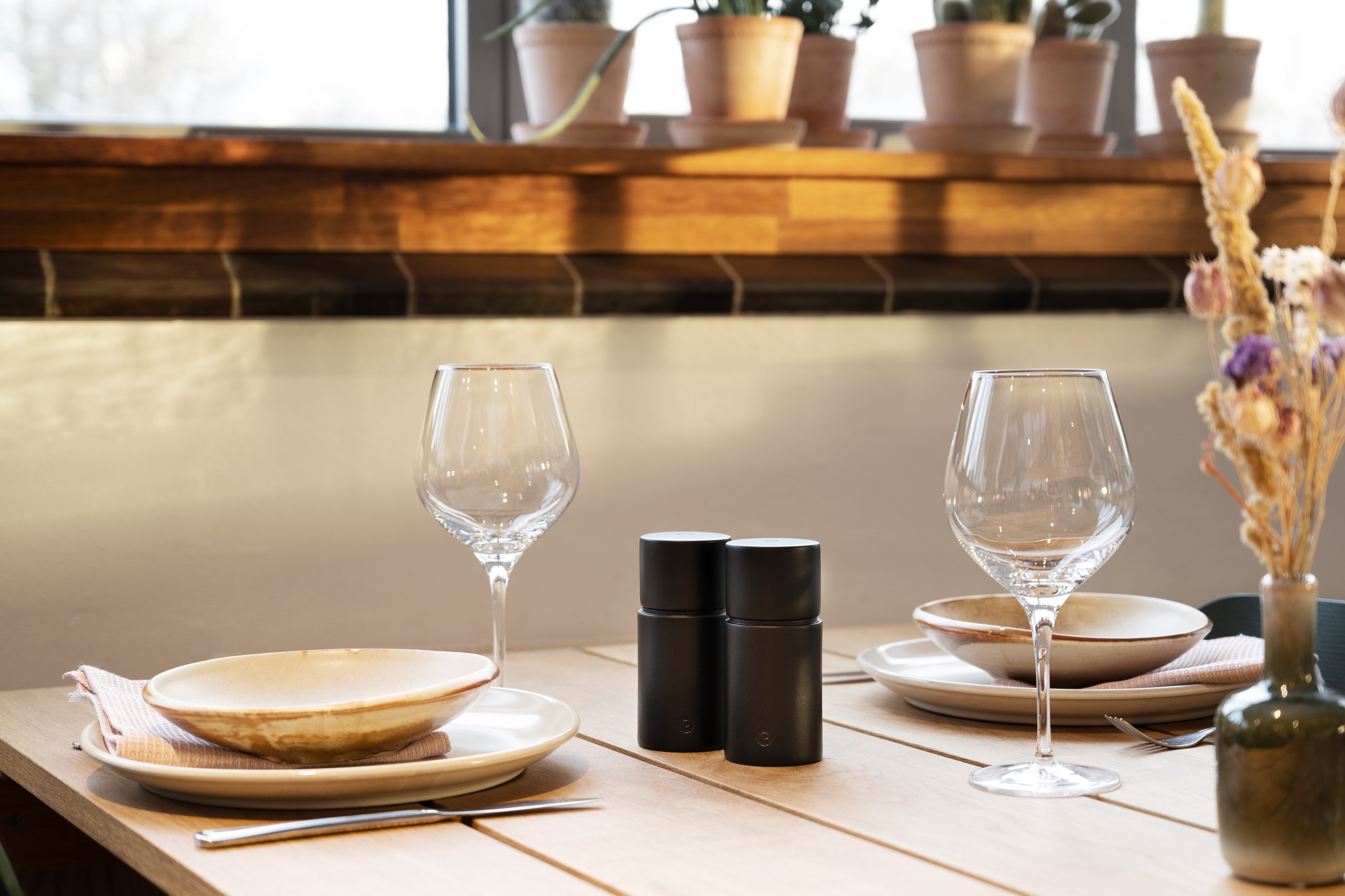 Bergen Mill sæt - sort